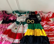 Girls small world costumes