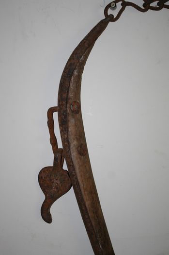 Vintage Wooden & Metal Horse Harness Hames