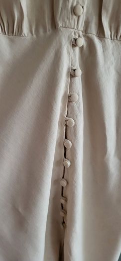 Zara Linen Midi Sz Xl (fit 12-14uk)