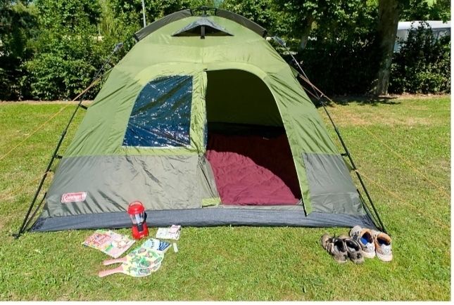 Coleman instant dome tent