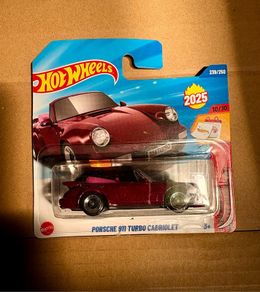 Hot Wheels Porsche 911 Turbo Cabriolet 2025