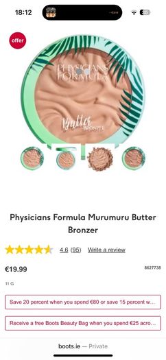 Physicians formula bronzer