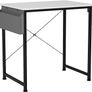 NEW SALE | Writing Computer Desk, Office Work Desk for student and worker, Laptop Table with Storage Bag and Headphone Hook,Modern Simple Style Desks for Bedroom, Home, Office(80x50x75cm) Image 2