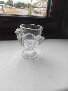 Vintage Glass Egg Cup