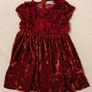 NEXT Red Velvet Occasion Dress, Image 3