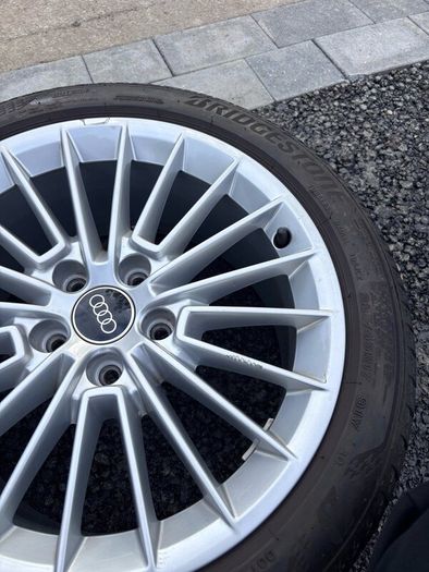 Genuine Audi A3 17 Alloys + Bridgestone Tyres