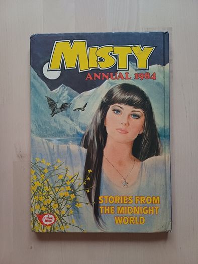 Misty Annual 1984 Vintage Hardback Girls Horror Suspense Romance Comic Book
