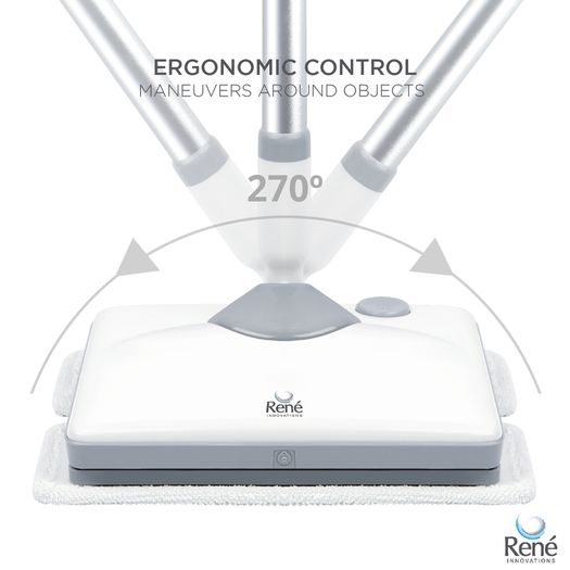 Electric Sonic Scrub Cordless Floor Cleaning System Equipped With on-demand Spray & Rechargeable