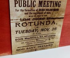 Irish Volunteers 1913 Public Notice Poster Ireland