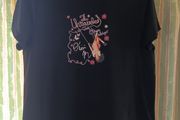 Olivia Rodrigo The Unraveled Tour With Dates Double Sided T Shirt. Asian Size XL - W:53cm, L:67cm.