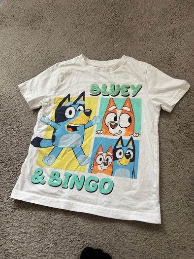 Bluey and bingo T shirt 4-5 years old 110cm