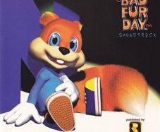 Conker's Bad Fur Day Soundtrack CD n64 nintendo 64
