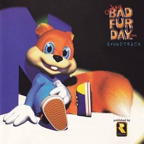 Conker's Bad Fur Day Soundtrack CD n64 nintendo 64