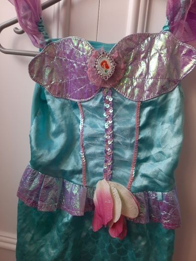 Disney Ariel girls costume dress size 7-8 years