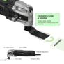Oscillating Tool, 400W Multifunction Tool,6 Variable Speed - Oscillating 4 Degree, Quick Change System Oscillating Multi-Tool with 30 PCS Accessories for Cutting, Sanding and Grinding (FREE POSTAGE) Image 5