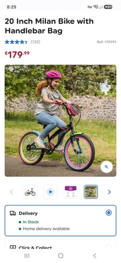 20 inch Milan bike