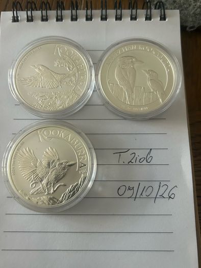 1oz silver coins