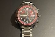 Citizen watch red arrows eco drive solar powered LIMITED EDITION