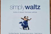4 CD's Box Set Columbia - Simply Waltz, as new.