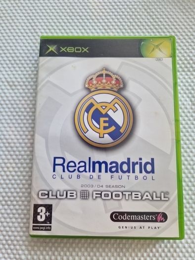 Real Madrid 2003 2004 Season Club Football Xbox Original games Original