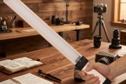 Craphy L2S 66 LED Handheld Magic Tube Video Light 5500K with Filters for DSLR &amp; Camcorder - 6112