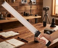 Craphy L2S 66 LED Handheld Magic Tube Video Light 5500K with Filters for DSLR & Camcorder - 6112