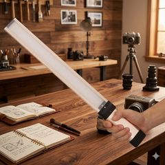 Craphy L2S 66 LED Handheld Magic Tube Video Light 5500K with Filters for DSLR & Camcorder - 6112