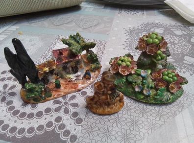 group of miniature ceramics