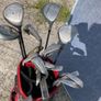 wilson bag and various clubs Image 2