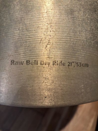 Sabian HHX raw bell dry ride 21"