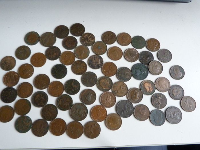Nice collection of English farthings