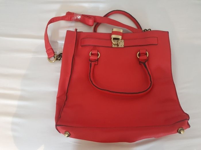 Ladies red bag