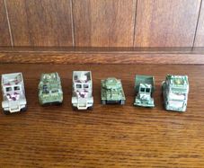 Die Cast Small Army Trucks