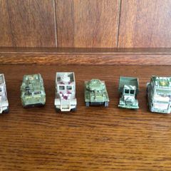 Die Cast Small Army Trucks