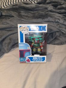 Signed Boba Fett Bobble Head