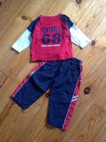 Matching Top and Tracksuit Bottoms Age 18-23 Months