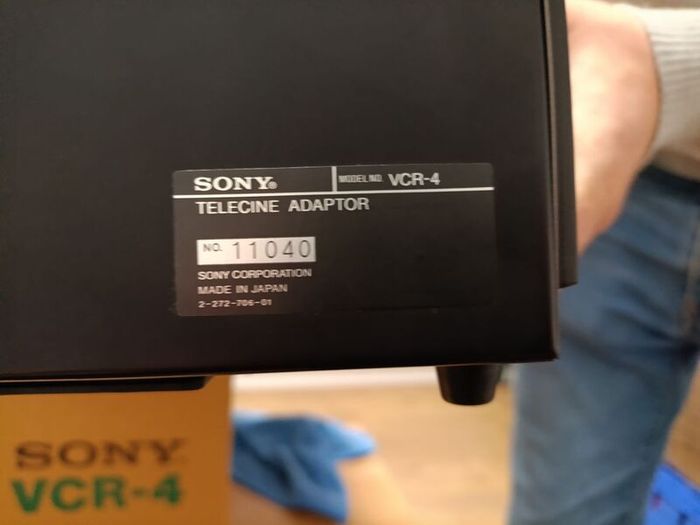 Sony Telecine Adapter Vcr-4 -excellent Condition