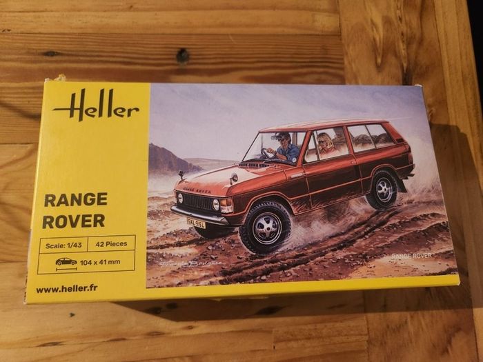 Heller Range Rover 1/43 Model Kit