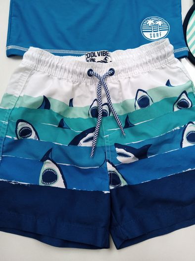 Boys Swimming Costume Age 4-5 years including Swim Hat