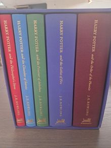 Harry Potter Deluxe Edition Books 1-5 Boox Set