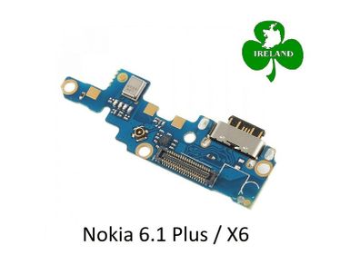 For Nokia 6.1 Plus X6 Charging Port Type C USB Dock Connector Microphone New
