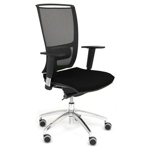 NEW Ergonomic Mesh Task Chair With Lumbar Support & Adjustable Arms Black OZ Series