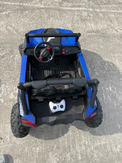 Electric ride-on UTV-MX buggy - blue