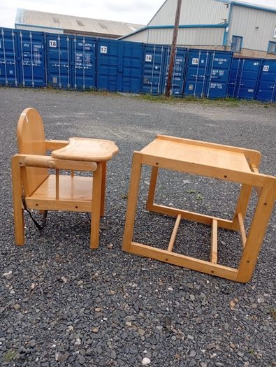 High chair / table and chair