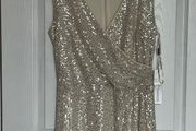Stunning sequin maxi Dress new with tags UK12
