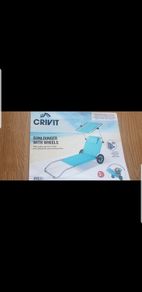 Chair-sunlounger with wheels(for garden or beach)BRAND NEW
