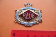 RAOB (Royal Antediluvian Order of Buffaloes) medallion. 4th Degree Roll of Honor - regalia medallion (1930's or earlier)