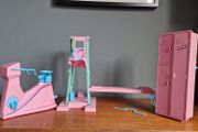 Vintage Barbie Gym 1984