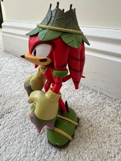 Jakks Pacific Netflix Sonic Prime Gnarly Knuckles Boscage Maze approx. 14 cm. Used Please see photos
