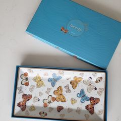 Tipperary Crystal Butterfly Plate Platter